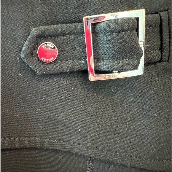 Karen Millen High Waist MIDI Pencil Skirt with Buckle Detail - Picture 4 of 16